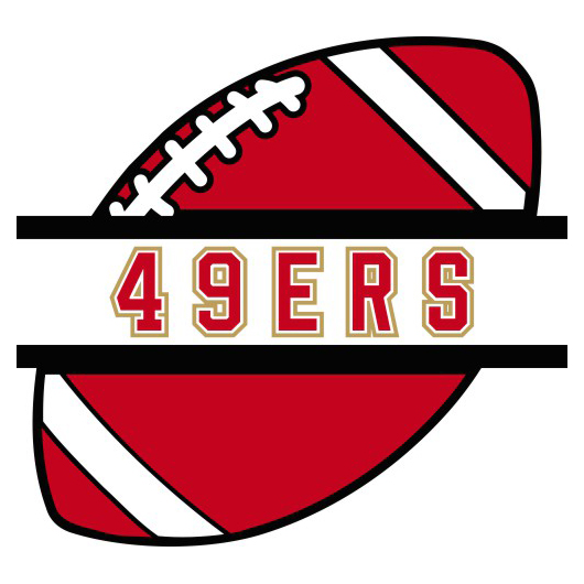 Football San Francisco 49ers Logo vinyl decal